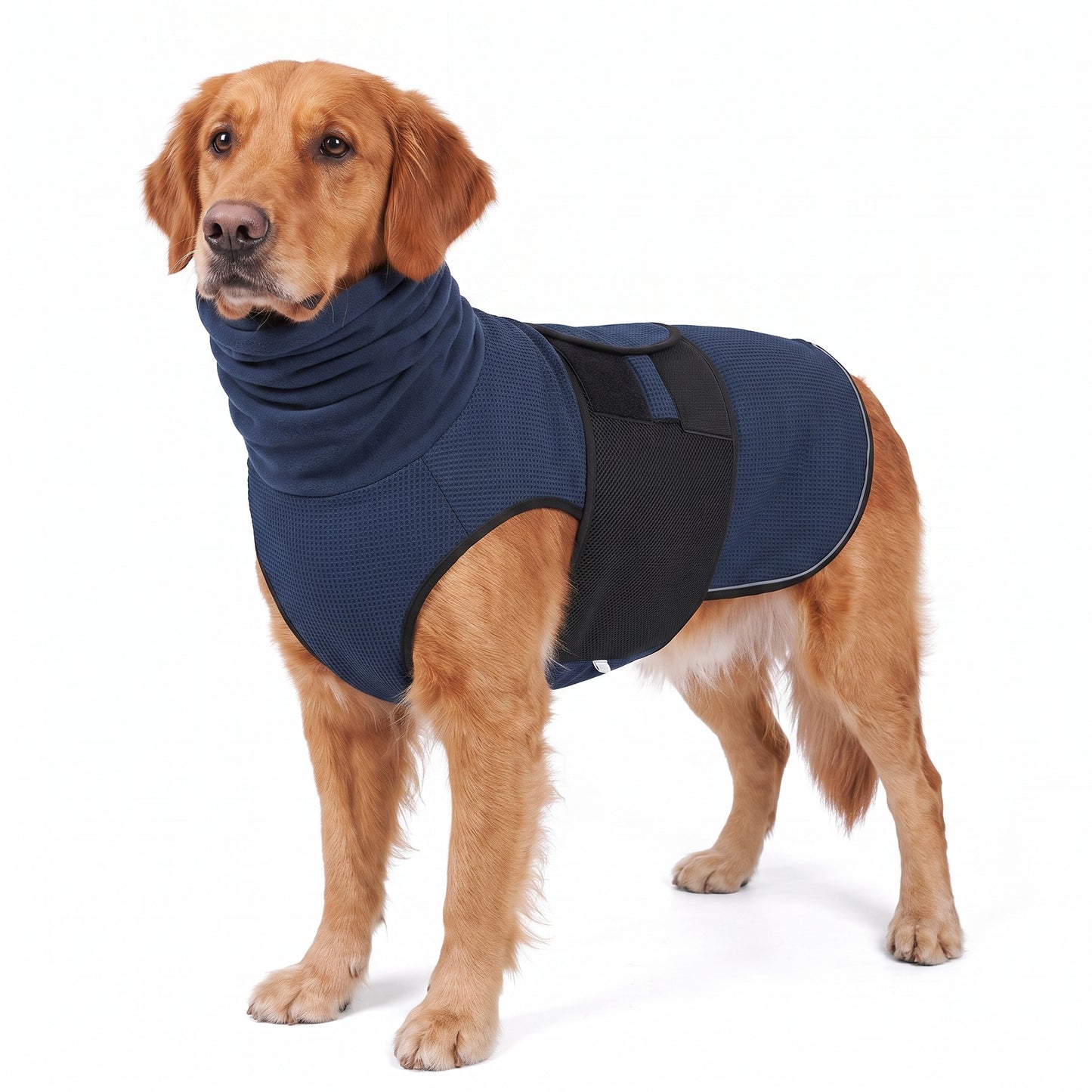 Dog Anxiety Vest with Ear Cover Hood – Calming Shirt for Dogs
